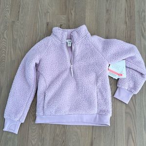 Athleta Girl fleece pullover jacket - new with tags